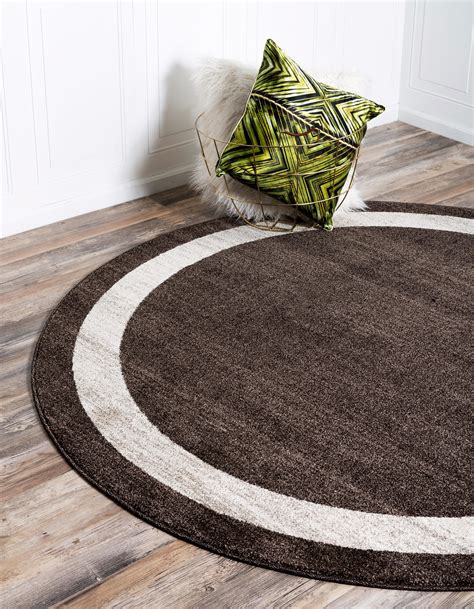 Brown 6 X 6 Angelica Round Rug