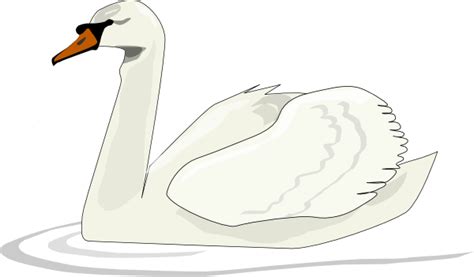 White Swan Clip Art At Vector Clip Art Online Royalty Free