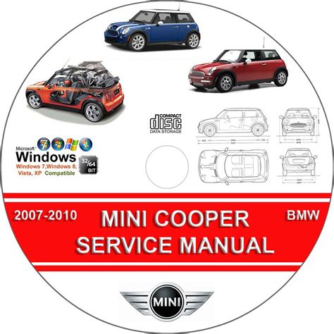 Mini Cooper S And Convertible Service Repair Manual On Cd 2007 2008 2009