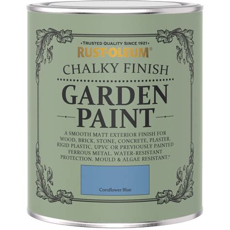 Chalky Garden Paint Cornflower Blue
