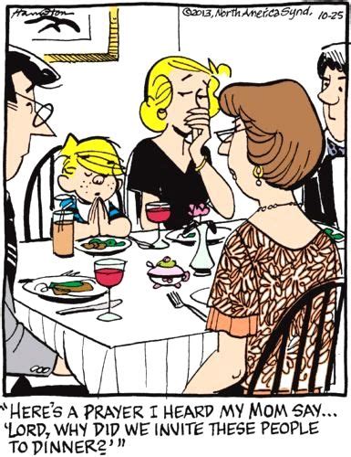 Why Did I Invite These People To Dinner Dennis The Menace Dennis The