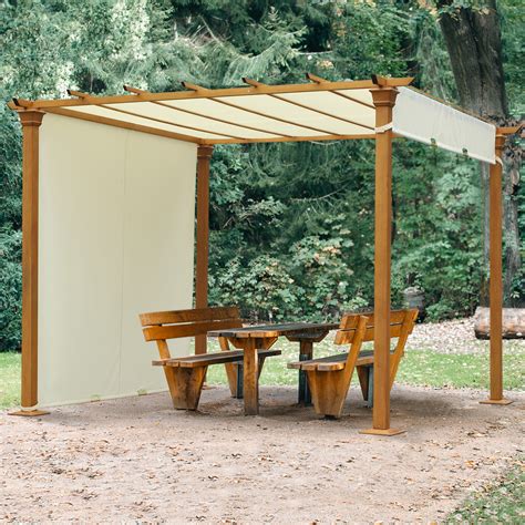 Outdoor Tub Shelter Gazebo Tent Garden Pergola Curtain Canopy Structure