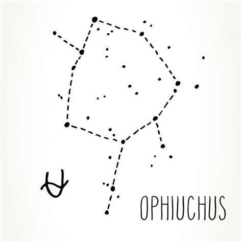 230 Ophiuchus Constellation Stock Illustrations Royalty Free Vector