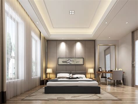 There's no wasted space and the circulation is all handled well around the bed. Rudi Blog: Modern Master Bedroom Bedroom False Ceiling ...