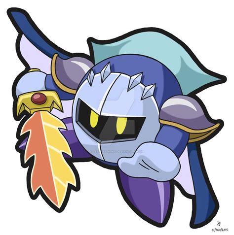 Meta Knight Magnet Kirby Character Meta Knight Knight Drawing