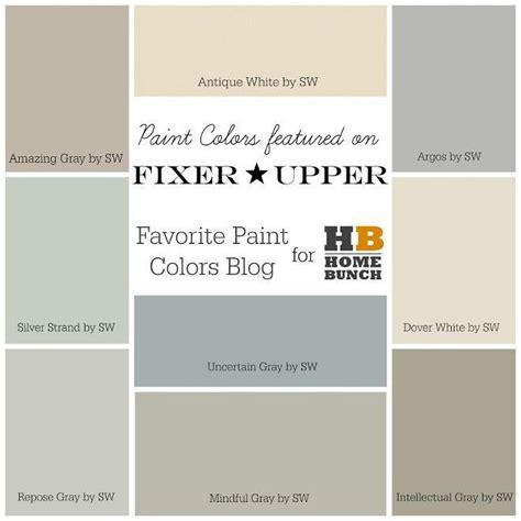 Joanna Gaines Farmhouse White Paint Colors Fixer Upper Inspired Color