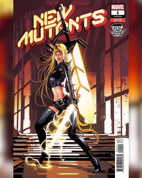 Black Magik Woman New Mutants Mikedeodato Variant 201 Marvel Comics