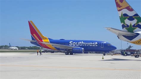 Southwest Inaugural Flight To Cayman Islands Youtube