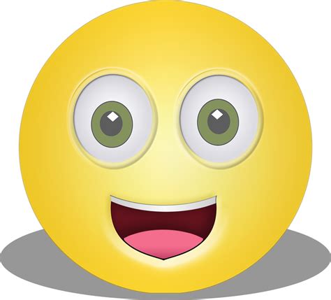 Excited Emoji Illustrations Royaltyfree Vector Graphics