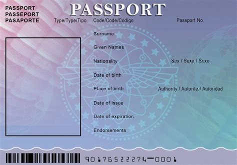 Passport Templates Word Excel Pdf Formats
