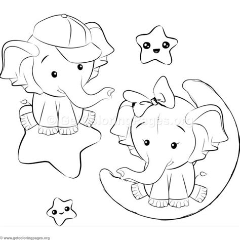 Cute Elephant 9 Coloring Pages Elephant Coloring Page Cute Coloring