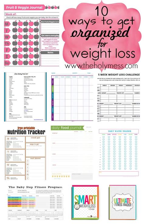 Top Free Printable Weight Loss Planner Aubrey Blog
