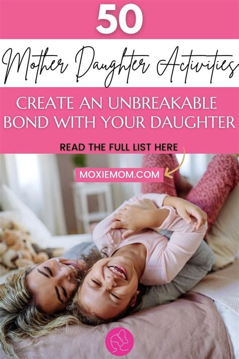 50 best mother daughter bonding activities create an unbreakable bond with your daughter artofit