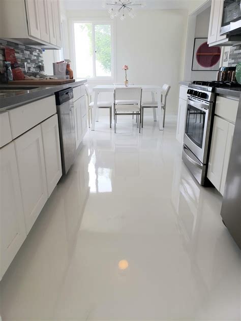 See more ideas about epoxy floor, concrete floors, stained concrete. White Epoxy Kitchen | Epoxy floor designs, Flooring, Epoxy floor