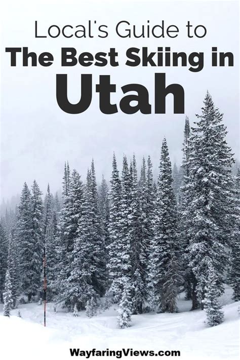 Locals Guide To Primo Salt Lake City Ski Resorts Utah Skiing Salt