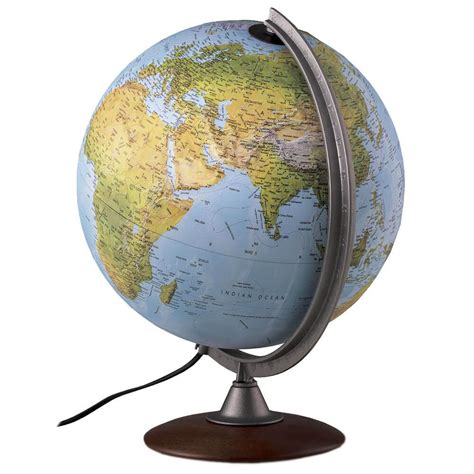 Waypoint Geographic Tactile 12 In Raised Relief Desktop Globe Pip