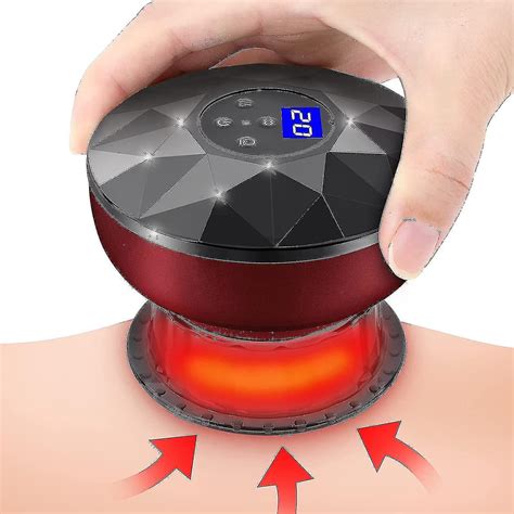 Electric Cupping Setvacuum Cupping Massagersmart Electric Cupping Therapy Set With Red Light