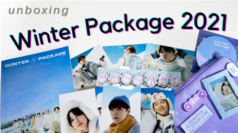 Bts Winter Package 2021 Unboxing Bts Youtube