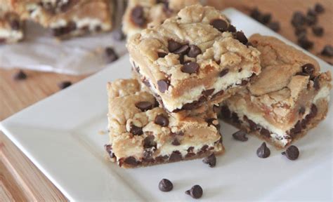 Chocolate Chip Cheesecake Cookie Bars Recipes Delicious Cuisine