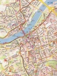Road map of Linz city center | Linz | Austria | Europe | Mapsland ...