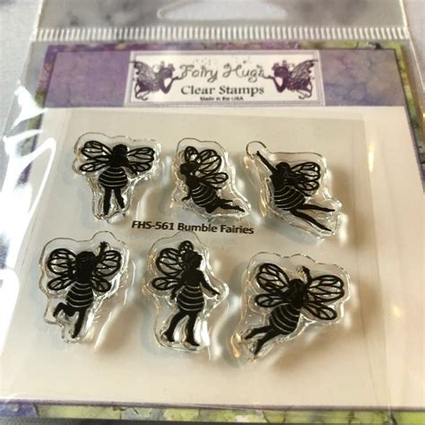 Fairy Hugs Clear Stamps Bumble Fairies