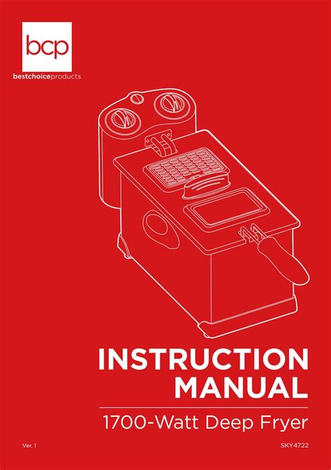 Bestchoiceproducts Sky4722 Fryer Instruction Manual Manualslib