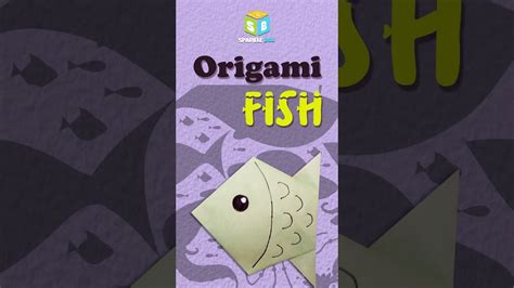 Diy Origami Fish Fun Diys And Crafts Easy Diy Paper Craft Art