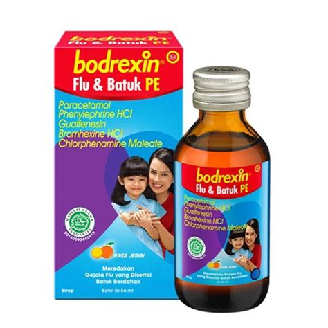 Bodrexin Flu Dan Batuk Pe Sirup 56 Ml Kegunaan Efek Samping Dosis