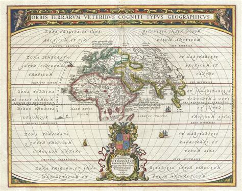 Ancient World Maps World Map 17th Century