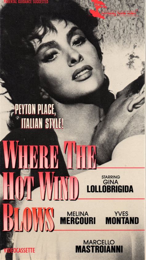 Where The Hot Wind Blows Vhs Gina Lollobrigida In A Fiery Italian Soap Opera Vhs Tapes