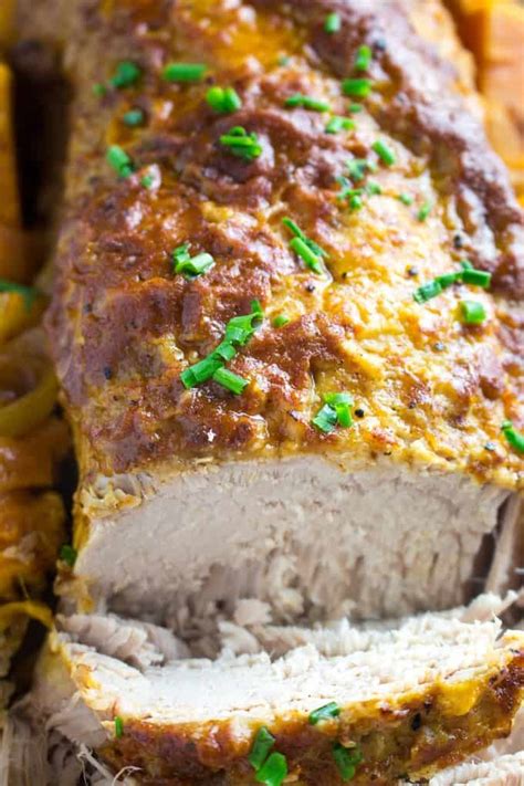 Bbq Slow Cooker Pork Loin And Sweet Potatoes • Dishing Delish