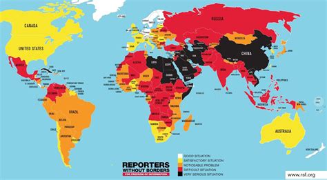 Update Press Freedom Is Declining Worldwide