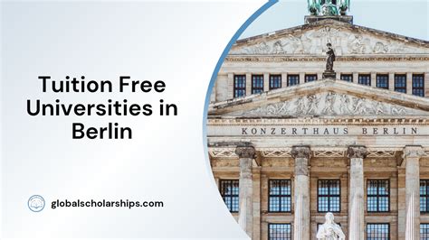 5 Tuition Free Universities In Berlin For International Students