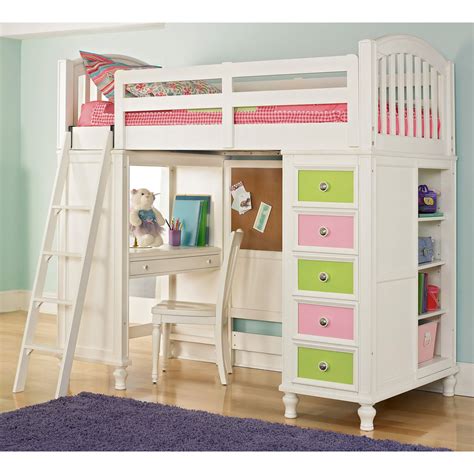 Loft beds with desks are great space savers. Bunk Bed with Desk For Your Kids - HomesFeed