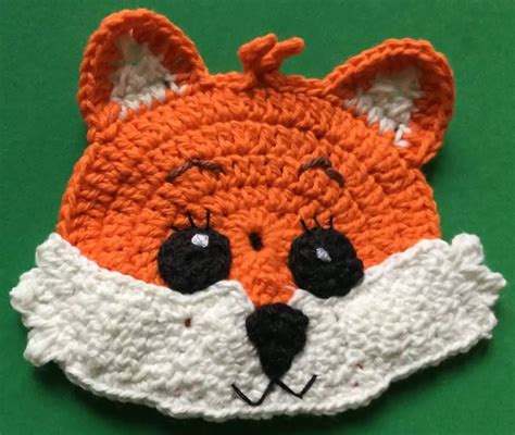 Crochet Baby Fox Head With Eyebrows • Kerris Crochet