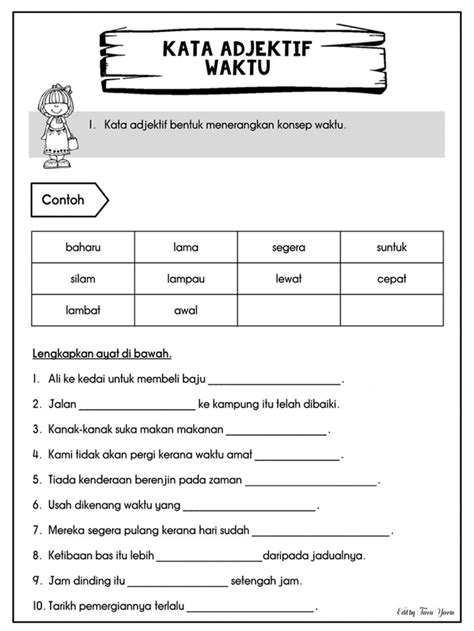 Kata Adjektif Online Activity For 4 You Can Do The Exercises Online Or