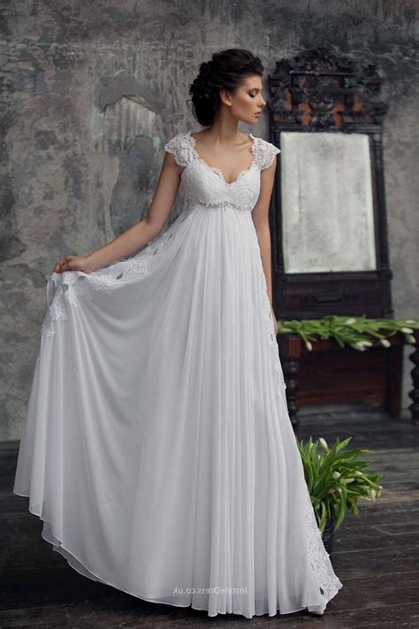 empire waist wedding dress