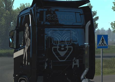 Beauty V Skin For Scania S By Kript V Ets Euro Truck Simulator