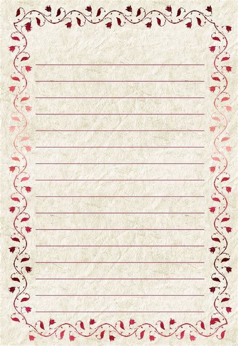 Pin By Maria Bautista Sanz On Writing Paper Free Printable Stationery