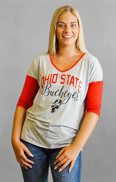 Ohio State University Buckeyes Women S Apparel Game Day Couture Ohio State Meet Your Match V