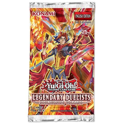2023 Yu Gi Oh Soulburning Volcano Booster Box Pre Order — Sports And