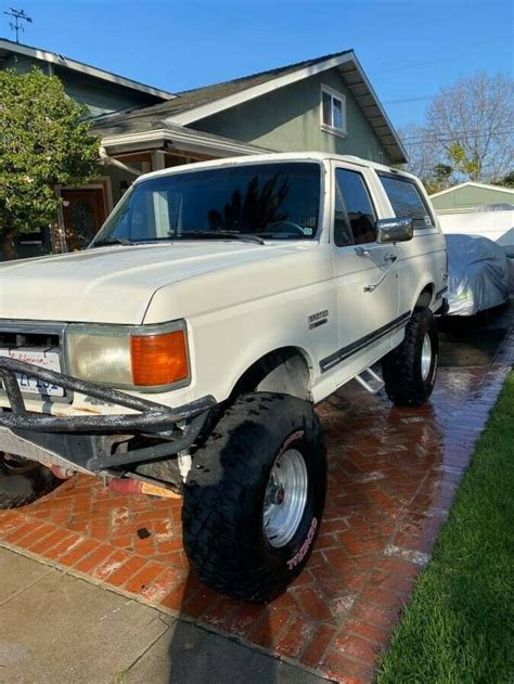 1988 Ford Bronco Xlt 4x4 Lifted Oj Off Road Ready For Sale Ford