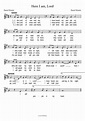 Free Printable Sheet Music For Here I Am Lord - Printable Word Searches
