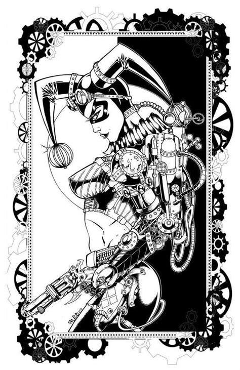 Harley Quinn Steampunk And Ink On Pinterest