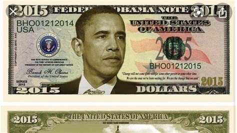 Petition · Change 100 Bill To Barack Obama United States ·