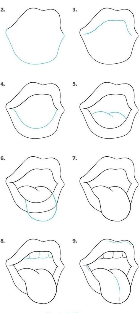 You can draw a rose by following this guide: How to draw a lip step by step! | Drawing tutorial easy ...
