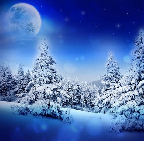 Snow Moon Stock Photos Pictures And Royalty Free Images Istock