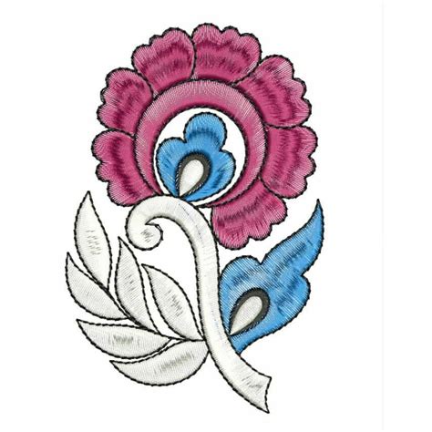 New Flower Machine Embroidery Design
