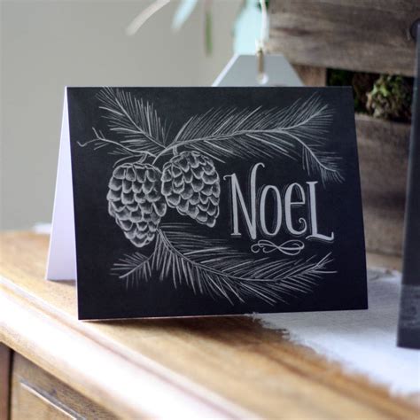 Make sure this fits by entering your model number.; Chalkboard Calligraphy Christmas Cards Set Of Eight By The Wedding Of My Dreams ...