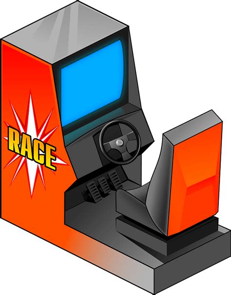 Arcade Racing Machine Clipart Free Download Transparent Png Creazilla